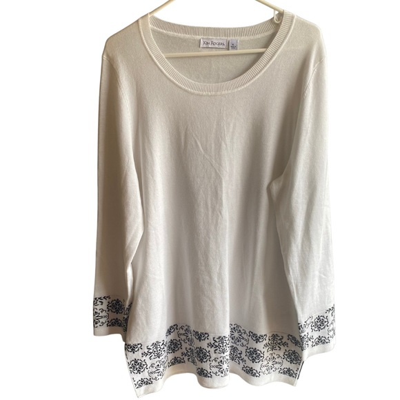Kim Rogers Tops - Kim Rogers lightweight women’s sweater - size xl